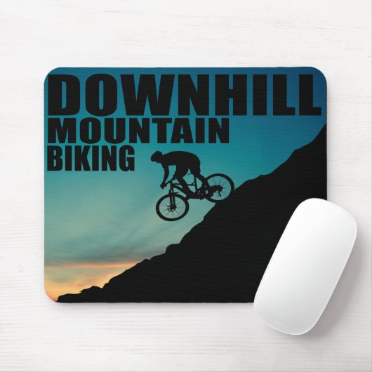 Mountainbike Downhill Mousepad (Mit Mouse)