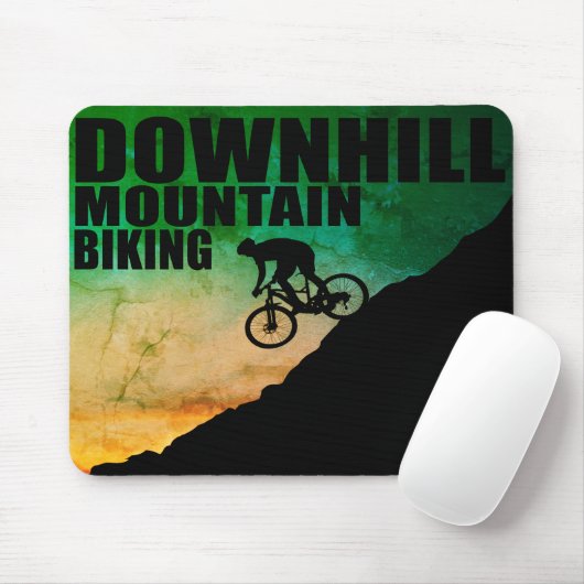 Mountainbike Downhill Mousepad (Mit Mouse)