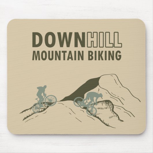 Mountainbike Downhill Mousepad (Vorne)