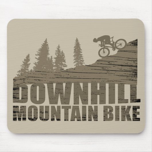 Mountainbike Downhill Mousepad (Vorne)
