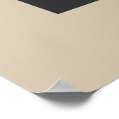 Mountainbike Downhill Poster (Ecke)