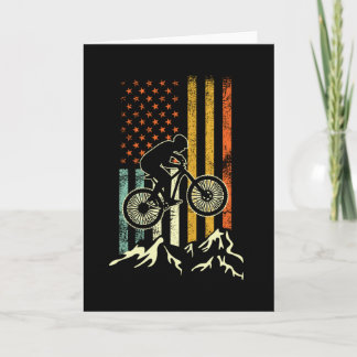 Mountainbike Downhill Retro Karte