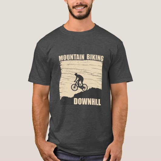 Mountainbike Downhill T-Shirt (Vorderseite)