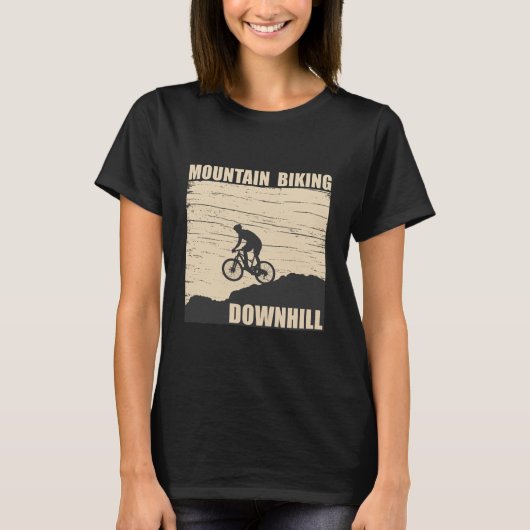 Mountainbike Downhill T-Shirt (Vorderseite)