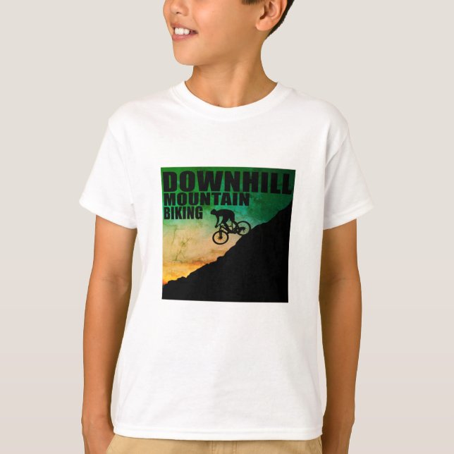 Mountainbike Downhill T-Shirt (Vorderseite)