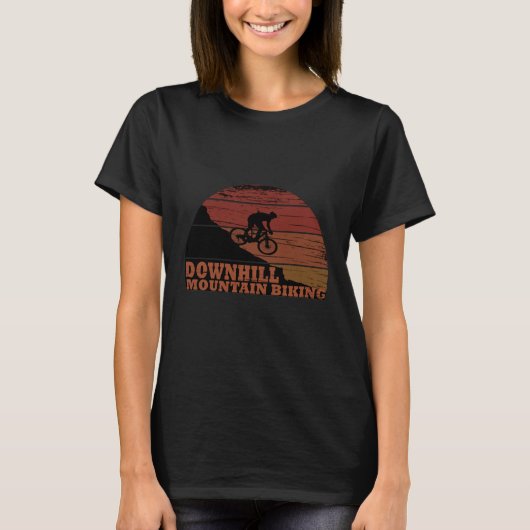Mountainbike Downhill T-Shirt (Vorderseite)