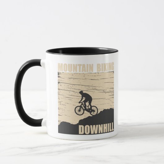 Mountainbike Downhill Tasse (Links)