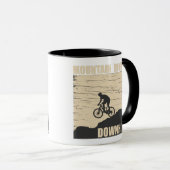 Mountainbike Downhill Tasse (VorderseiteRechts)