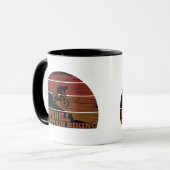 Mountainbike Downhill Tasse (Vorderseite Links)