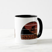 Mountainbike Downhill Tasse (VorderseiteRechts)