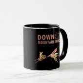 Mountainbike Downhill Tasse (VorderseiteRechts)