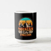 Mountainbike-Evolution Kaffeetasse (Mittel)