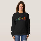 Mountainbike-Evolution Mann Vintage Sweatshirt (Vorne ganz)