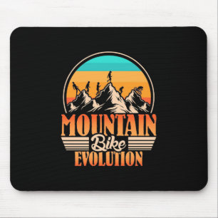 Mountainbike-Evolution Mousepad