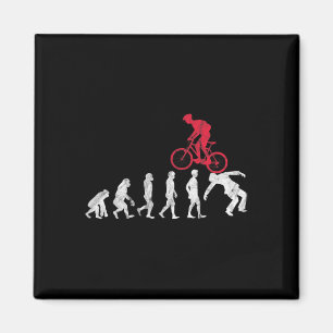 Mountainbike-Evolutionscrash Lustig Mtb Fahrrad Ri Magnet