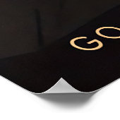 Mountainbike fahren Reiseplakat Poster (Ecke)