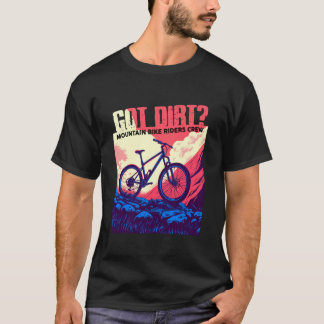 Mountainbike-Fahrer-Crew MTB-Fahrradliebhaber Radf T-Shirt
