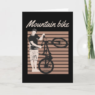 Mountainbike-Fahrer Karte