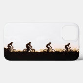 Mountainbike-Fahrer machen sich über die Talsperre Case-Mate iPhone Hülle (Rückseite (Horizontal))