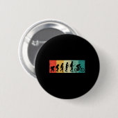 Mountainbike-Fahrer Mtb-Radsportler Evolution Abwä Button (Vorne & Hinten)