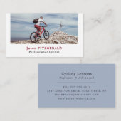 Mountainbike, Fahrrad, Fahrrad-Visitenkarte Visitenkarte (Vorne/Hinten)