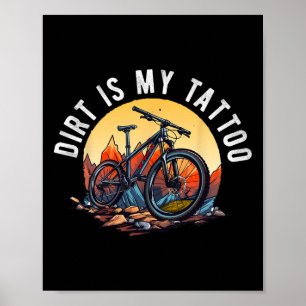 Mountainbike für Männer, Jungen, Frauen, lustiges Poster