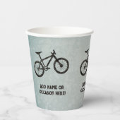 Mountainbike für sportliche Typ, die in der Indust Pappbecher (Vorderseite)