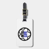 Mountainbike Gepäckanhänger (Vorderseite vertikal)