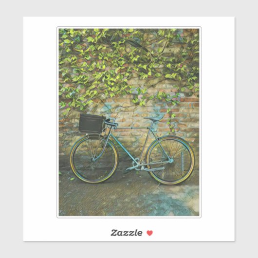 Mountainbike-Geschenk Aufkleber (Blatt)