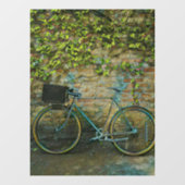 Mountainbike-Geschenk Fensteraufkleber (Blatt)