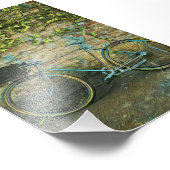 Mountainbike-Geschenk Fotodruck (Ecke)