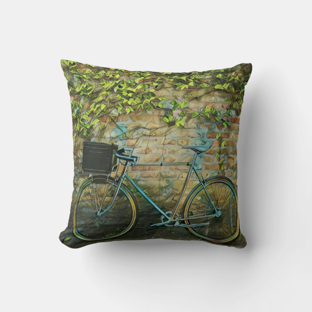 Mountainbike-Geschenk Kissen (Vorderseite)