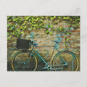 Mountainbike-Geschenk Postkarte