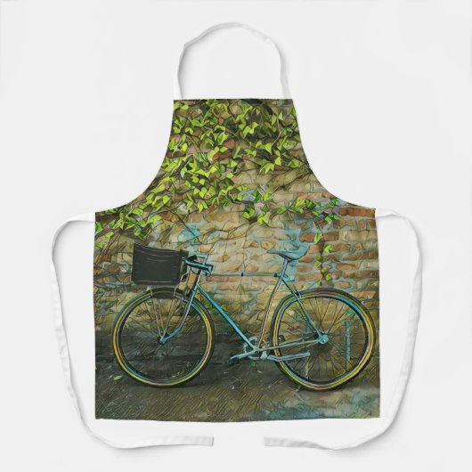 Mountainbike-Geschenk Schürze (Vorderseite)