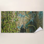 Mountainbike-Geschenk Strandtuch (Vorderseite)