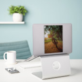 Mountainbike-Geschenke Aufkleber (Laptop auf Schreibtisch)