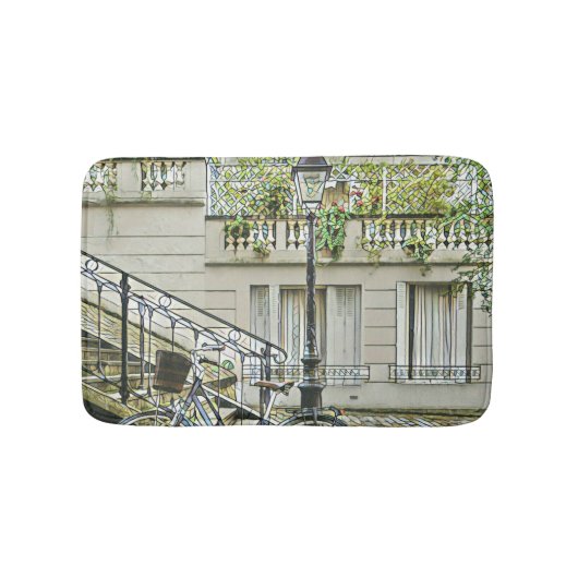 Mountainbike-Geschenke Badematte (Vorderseite)