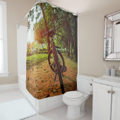 Mountainbike-Geschenke Duschvorhang (Beispiel)