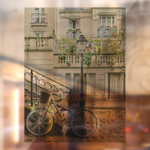 Mountainbike-Geschenke Fensteraufkleber