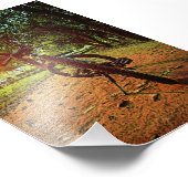 Mountainbike-Geschenke Fotodruck (Ecke)