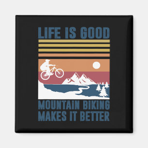 Mountainbike-Geschenke für Männer Frauen Mtb Macht Magnet