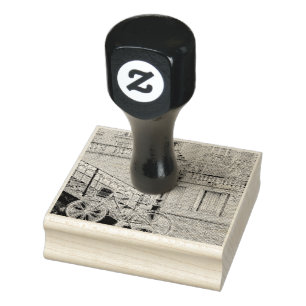 Mountainbike-Geschenke Gummistempel