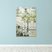 Mountainbike-Geschenke Leinwanddruck (Insitu (Holzboden))