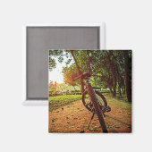 Mountainbike-Geschenke Magnet (Vorderseite/Rückseite)