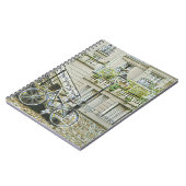 Mountainbike-Geschenke Notizblock (Linke Seite)