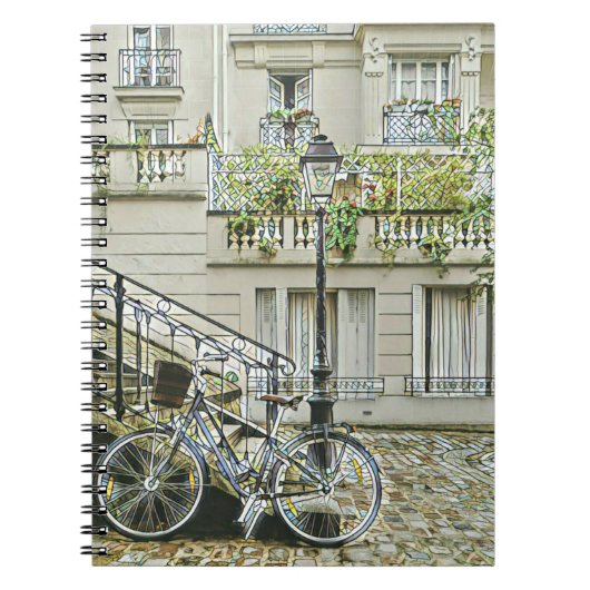 Mountainbike-Geschenke Notizblock (Vorderseite)