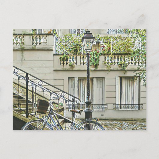 Mountainbike-Geschenke Postkarte (Vorderseite)