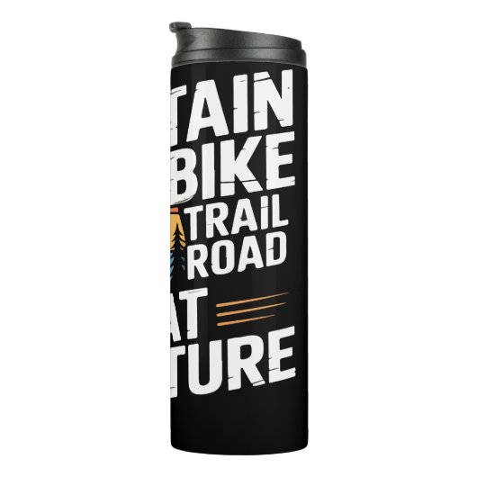 Mountainbike: Grosses Trail Abenteuer Thermosbecher (Nach rechts gedreht)