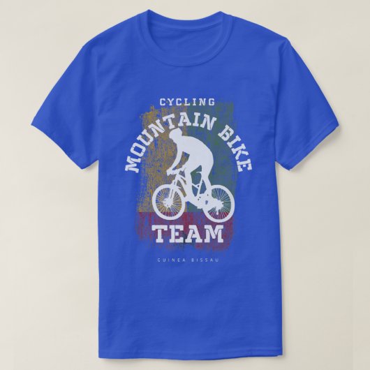 Mountainbike Guinea Bissau  T-Shirt (Design vorne)