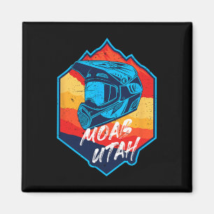 Mountainbike-Helm Moab Utah Extremsport Vin Magnet